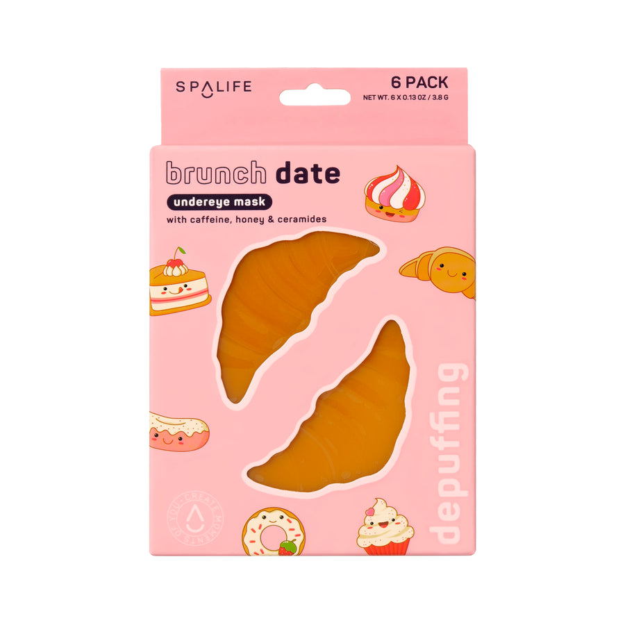 SpaLife Croissant Shaped Hydrogel Eye Patches