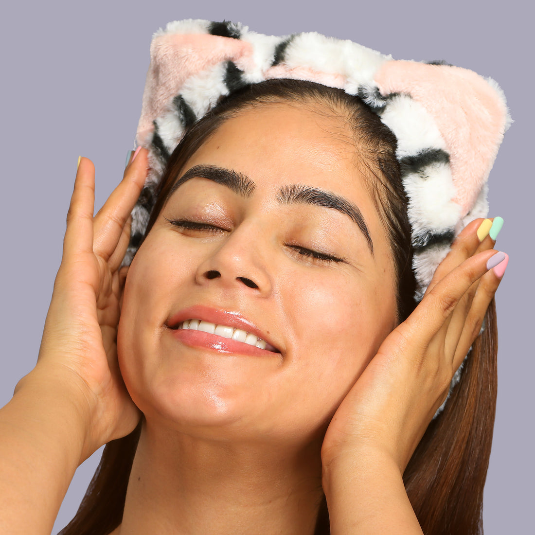 Meow plush headband-424